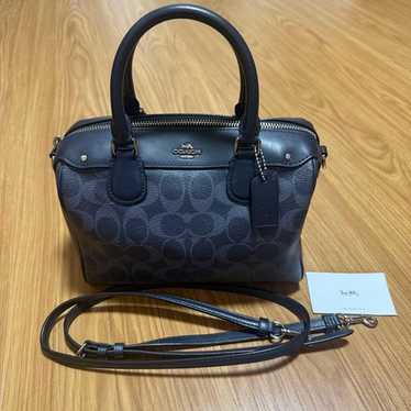 美品✨ COACH 4253 Signature 2way Boston Bag Coach Boston 2way Bag