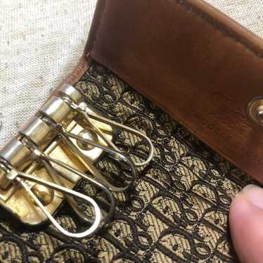 Christian Dior ♡ Vintage ♡ Key case Christian Dior DiorTravel Myrte Zipped Key Case - Neutrals