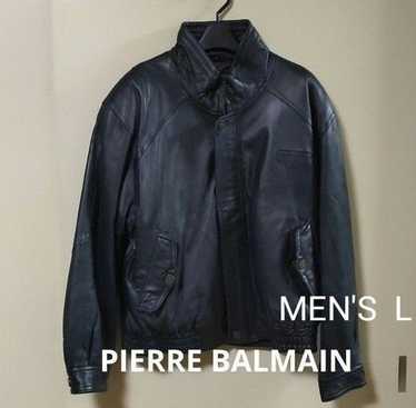 PIERRE BALMAIN レザージャケット パープル F B8848 Mens pierre balmain/leather jacket - Gem