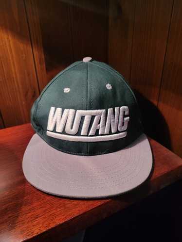 【希少】WU-TANG　6パネルキャップ　90sビンテージ　USA製　7-1/2 Vintage WU TANG CLAN Hat Big Logo Cap Hip Hop Silver Gray Wu