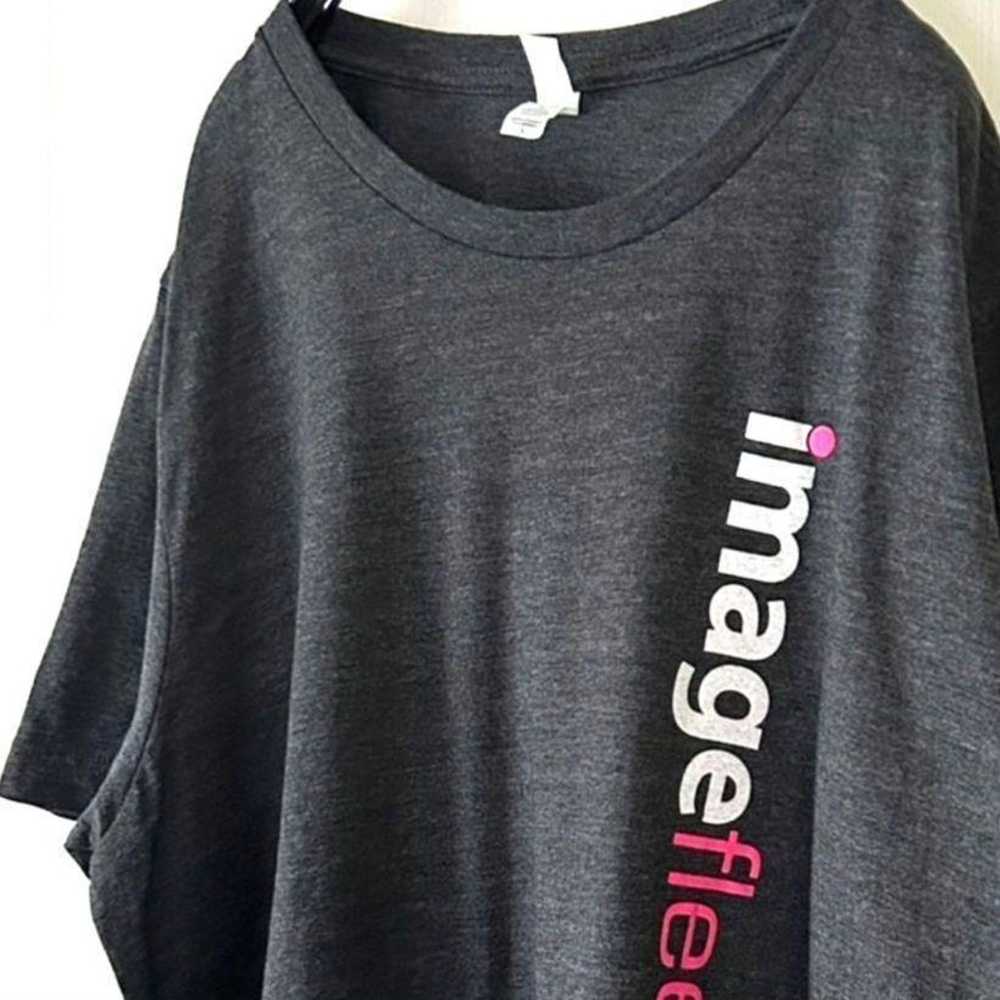 Canvas image fleet.com T-shirt L gray vintage - image 1