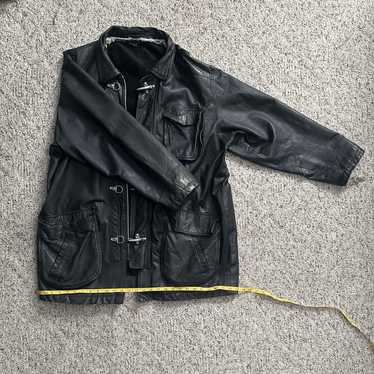 Fireman jacket leather jacket - Gem