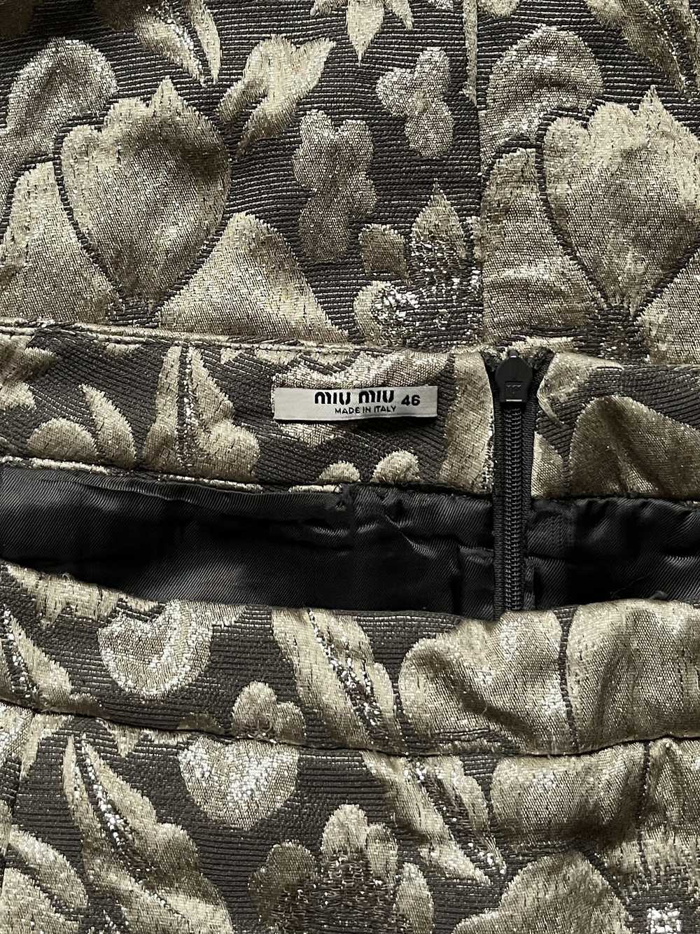 Miu Miu ⚡️QUICK SALE⚡️2001-04 Miu Miu Gold Patter… - image 3