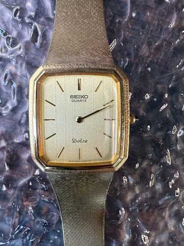 Seiko セイコー Dolce 7320-6090 シルバーゴールド Seiko セイコー Dolce 7320-6090 シルバーゴールド Vintage 1984