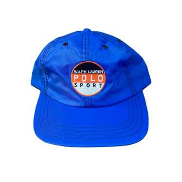90s Polo Sport キャップ ブルー 90s 90年代 ポロスポーツ ポロラルフローレン ヨットチャレンジ