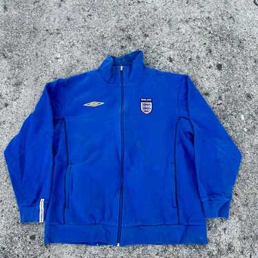 ジャケット・アウター 98/99 90s vintage umbro England jacket Vintage 90's Umbro England Football Jacket Soccer Track Top