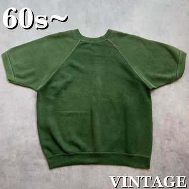 トップス 60s vintage sweat Vintage Sportswear Short Sleeve Sweatshirt 60s Spruce Mayo