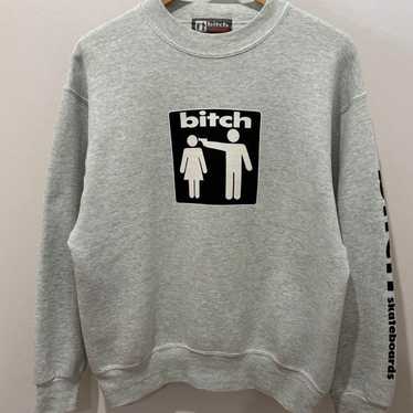 Bitch skateboards sweatshirt mens - Gem