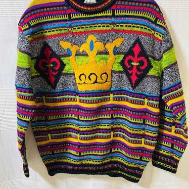 希少 90s YOSHIYUKI KONISHI FICCE UOMO 2 Rare Vintage 90s Ficce Uomo by Yoshiyuki Konishi Knit