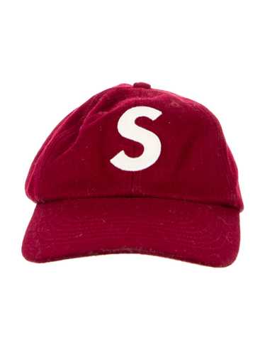 Supreme Suede S Logo 6-Panel レッド 16aw Supreme-Seersucker-S-Logo-6-