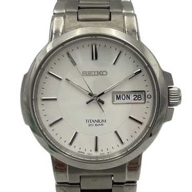 【新品電池タグ付き】SEIKO TITANIUM メンズ腕時計7N43-8B80 楽天市場】SEIKO【セイコー】7N43-7B80 クオーツ時計 チタン