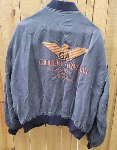 ジャケット・アウター 80s-90s Giorgio Armani archive vintage 80s Vintage Giorgio Armani Hidden-Placket Zipper Boxy