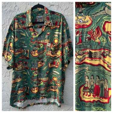【希少！】90s y2k MAMBO LOUD SHIRTS アロハシャツ 半袖 希少！】90s y2k MAMBO LOUD SHIRTS アロハシャツ 半袖 ☆90s