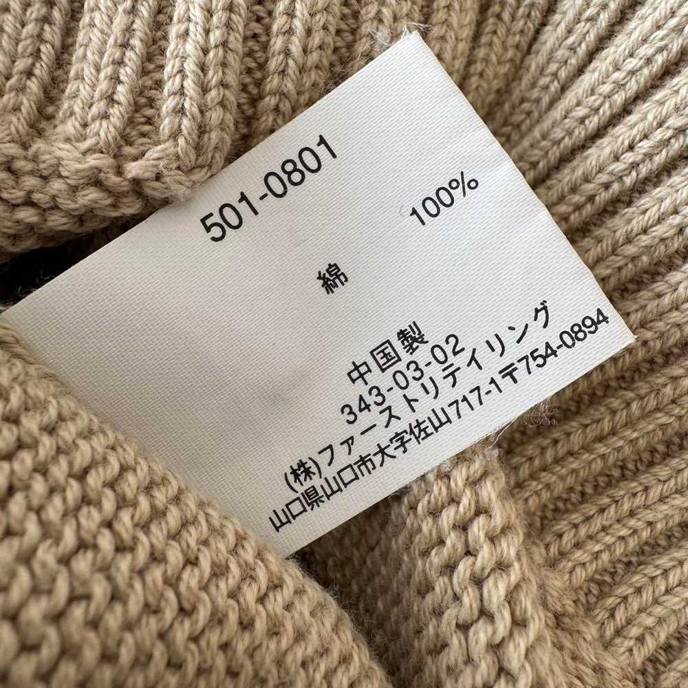 90s OLD UNIQLO Cotton V-Neck Knit archive Y2K - image 11