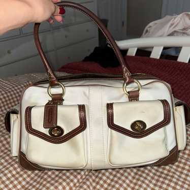 バッグ Vintage Coach Gallery Pocket Satchel Bag Coach gallery pocket satchel - Gem