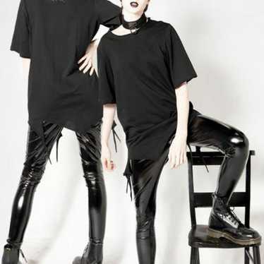 alice auaa アリスアウアア ショート丈 タンクトップ Y2K ブラック au61-03sk03-01/ladies | alice auaa WEB SHOP