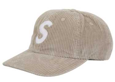 美品　Supreme　Corduroy　S Logo　6-Panel　\"Navy Supreme_GORE-