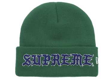 帽子 Supreme Old English Printed Beanie green New Era® Old English Beanie - Shop - Supreme