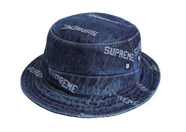 Supreme blue denim hat - Gem