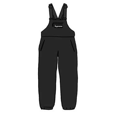 Supreme supreme overalls black - Gem