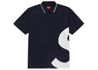 Supreme Cursive Polo Navy ポロシャツ ネイビー S Supreme Cursive Polo (SS25) - $110