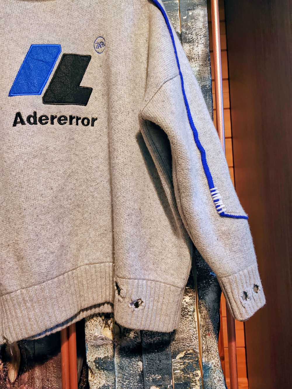 Ader Error × Zara ADER Error x Zara Distressed Sw… - image 2