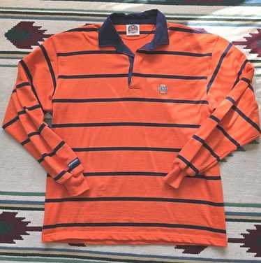 ウェア USED BARBARIAN RAGUBY WEAR BARBARIAN RUGBY WEAR Rugby Shirt Men's Black Yellow Striped