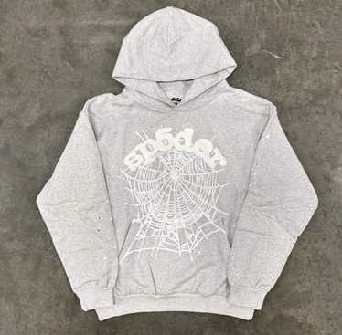 スケートボード Sp5der Spider worldwide set-gray SLATE GREY PUNK V2 HOODIE | KING SPIDER | SP5DER
