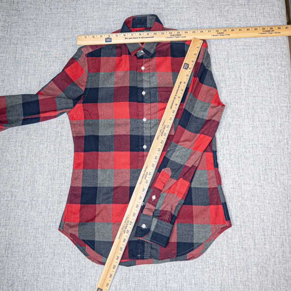 Gitman Bros. Gitman Bros Vintage Red Gray Check F… - image 7