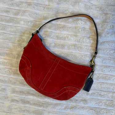 バッグ Coach Signature Soho Shoulder Bag Suede Coach 1463 Beige Suede Signature C Soho Shoulder Bag