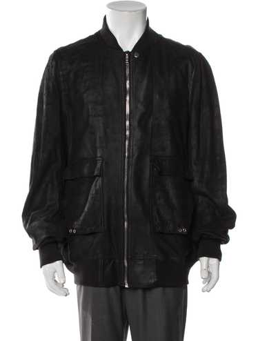 Rick owens leather bomber jacket - Gem