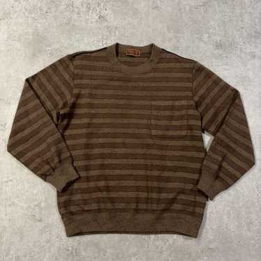 90s “Yves Saint Laurent” sweater archive 90s Vintage Mens YVES SAINT LAURENT Fleece Sweater Jumper