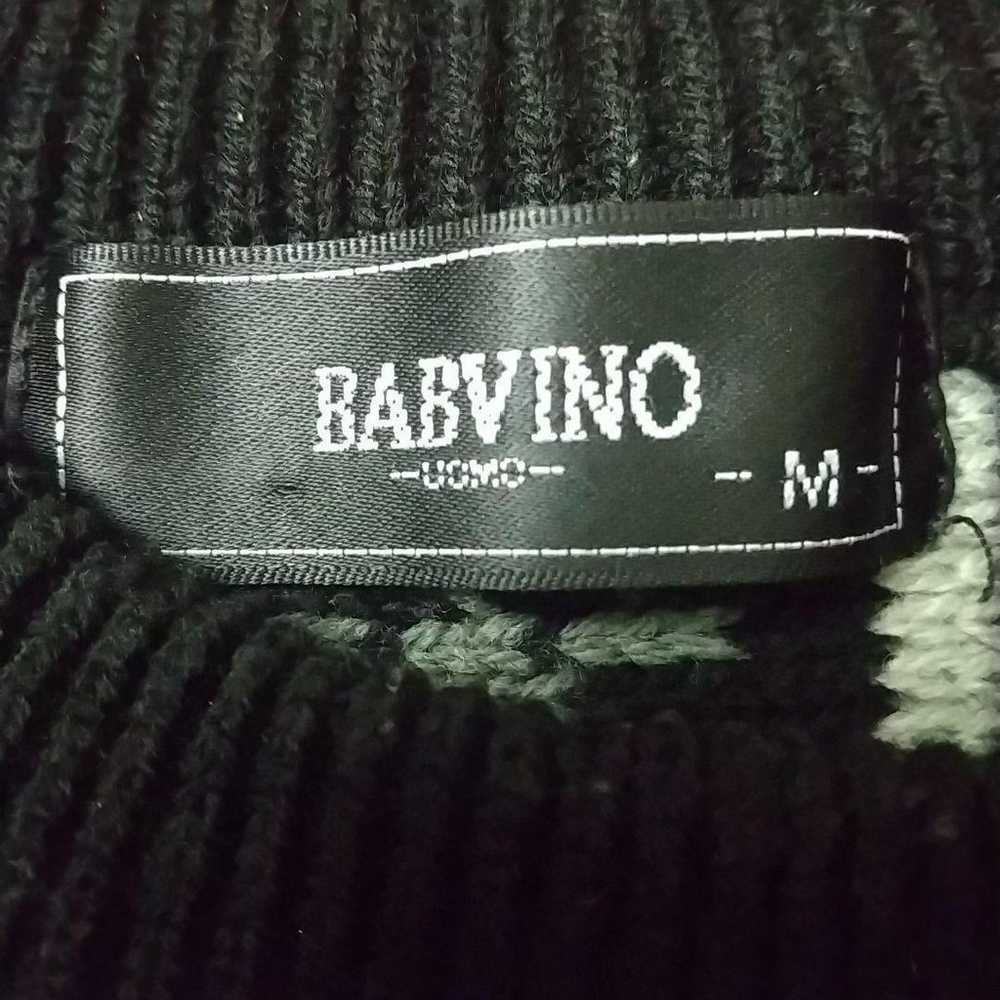 All-over pattern 3D knit geometric pattern thick … - image 10