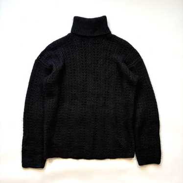 【GUCCI】BEE Turtleneck Sweater ブラック M Cashmere sweater with Web intarsia in black | GUCCI® SI