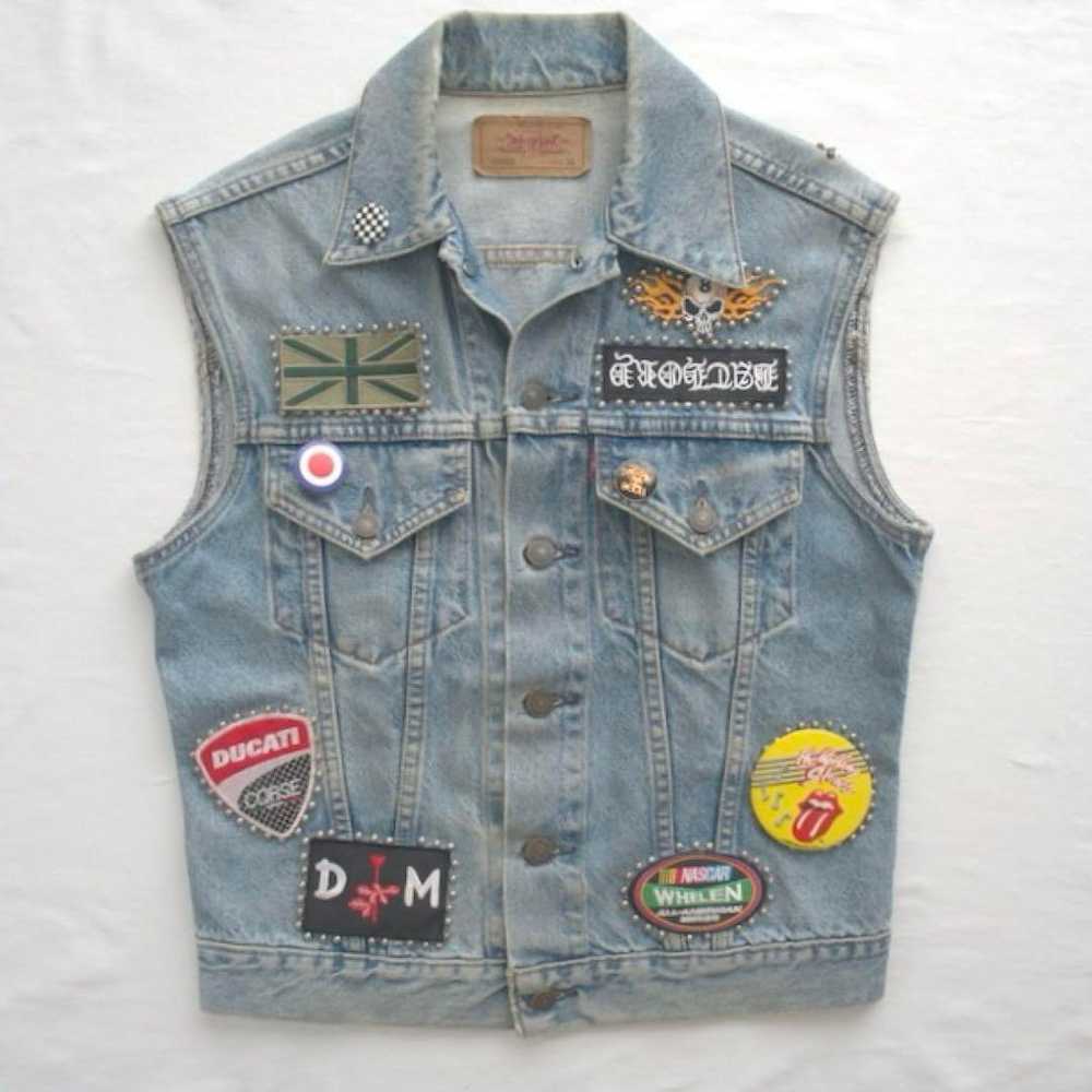 90's Levi's Remake Denim Vest - image 1
