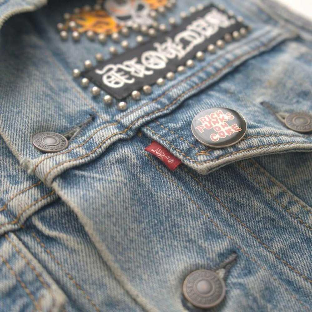 90's Levi's Remake Denim Vest - image 3