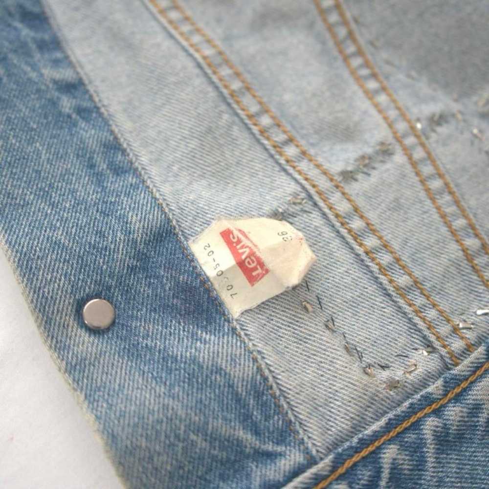 90's Levi's Remake Denim Vest - image 6