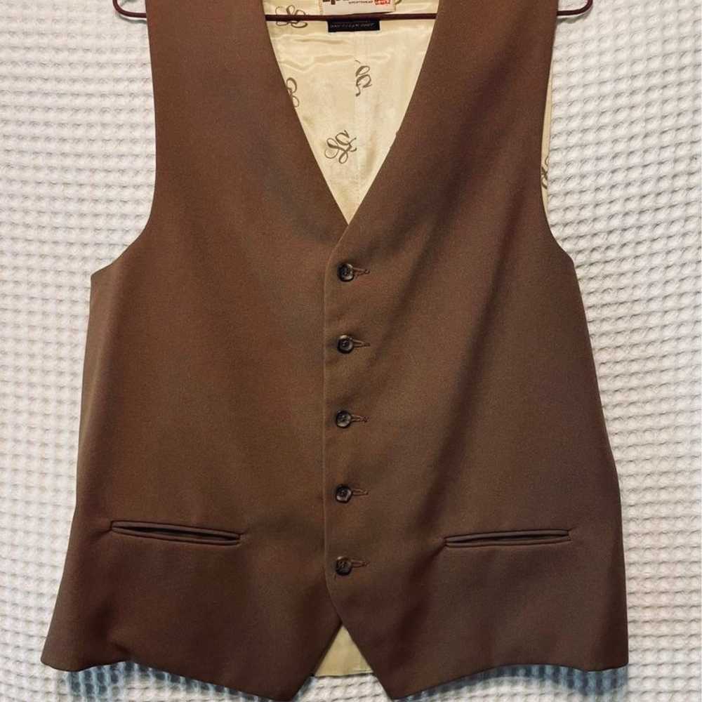 Vintage LP Levi’s panatela Vest from the 1960-197… - image 1