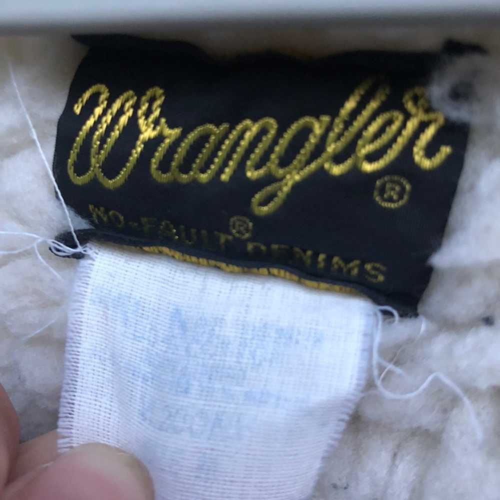 70s Vintage Wrangler harley denim vest - image 2