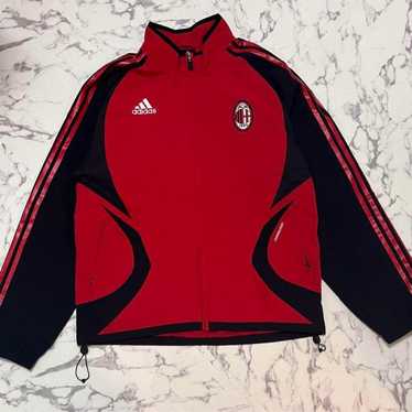 AC MILAN adidas フルジップジャケット　ナイロン　Mサイズ 2013-14 AC Milan adidas Track Jacket - 8/10 - (S)