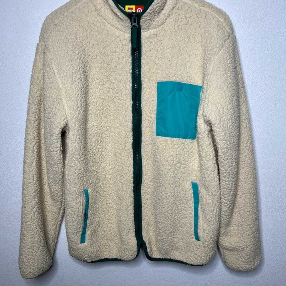 Lego x Target Sherpa Color Block Jacket M - image 6