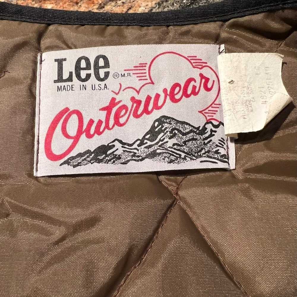 Vintage 70’s LEE Outerwear TALON Quilted Vest - image 2