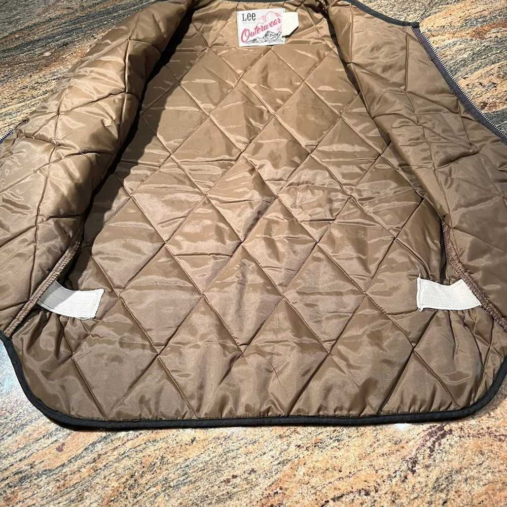 Vintage 70’s LEE Outerwear TALON Quilted Vest - image 6