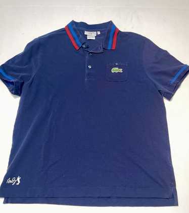 【LACOSTE】 2. POLO SHIRT (size4) RODDICK Lacoste Polo Shirt 