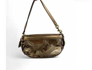 バッグ COACH archive patchwork leather bag y2k Y2k Vintage Patchwork Monogram Coach Shoulder Bag – Elektra