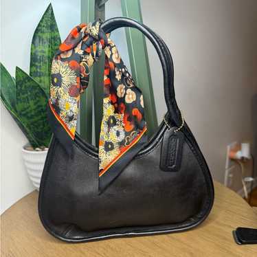 美品　Vintage Coach Ergo Shoulder Bag Black COACH Ergo 33 Leather Shoulder Bag Vintage Style Black | eBay