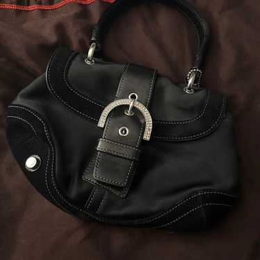 バッグ MADISON vintage coach old mini Boston Vintage coach bag madison - Gem