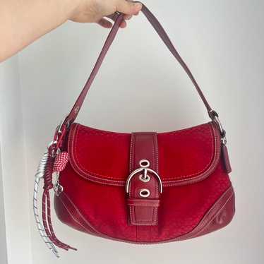 Coach red soho shoulder - Gem