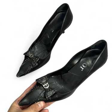 靴 Vintage Dior Leather Pumps 36 1/2 Christian Dior Heels, Size 36. 5 EU