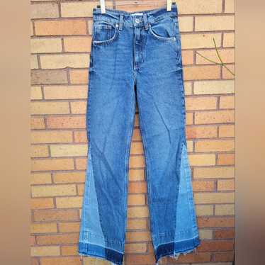 Zara wide leg patchwork - Gem